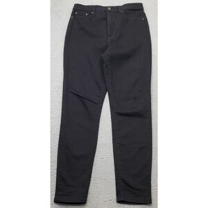 Banana Republic Skinny Jeans Womens 29/8 Black‎ Denim Casual High Rise Dark Wash